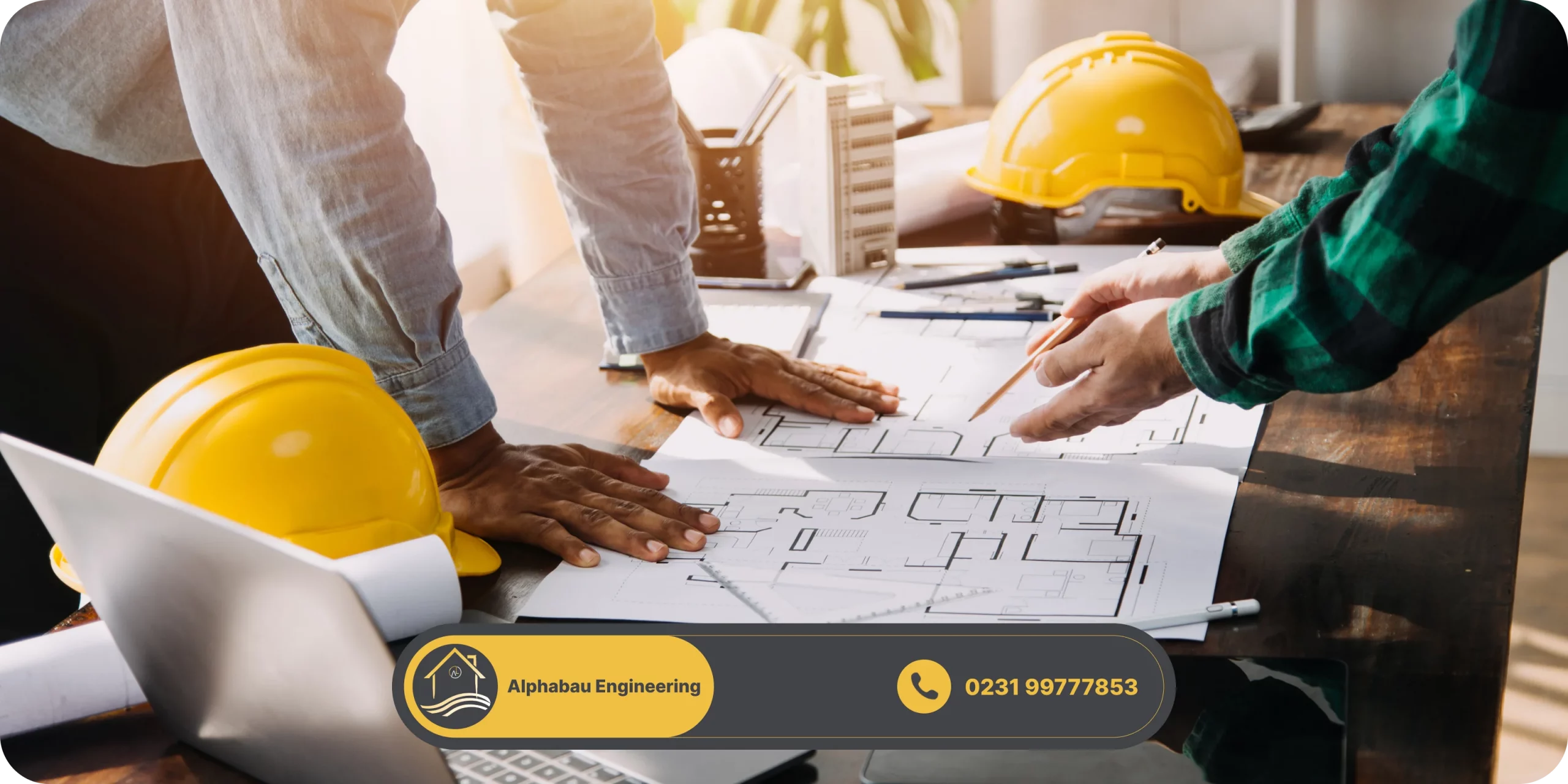 Zusammenarbeit zwischen Statiker, Architekt und Bauherr